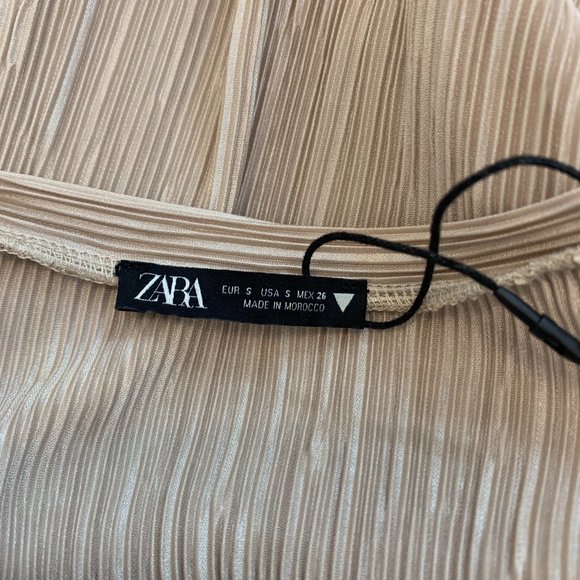 Zara Gold Midi Dress - Picture 3 of 5